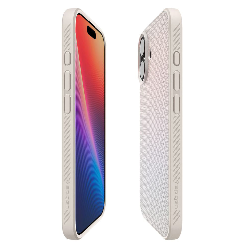 Pouzdro pro Apple iPhone 17, Spigen, Liquid Air, Bežové ACS10372