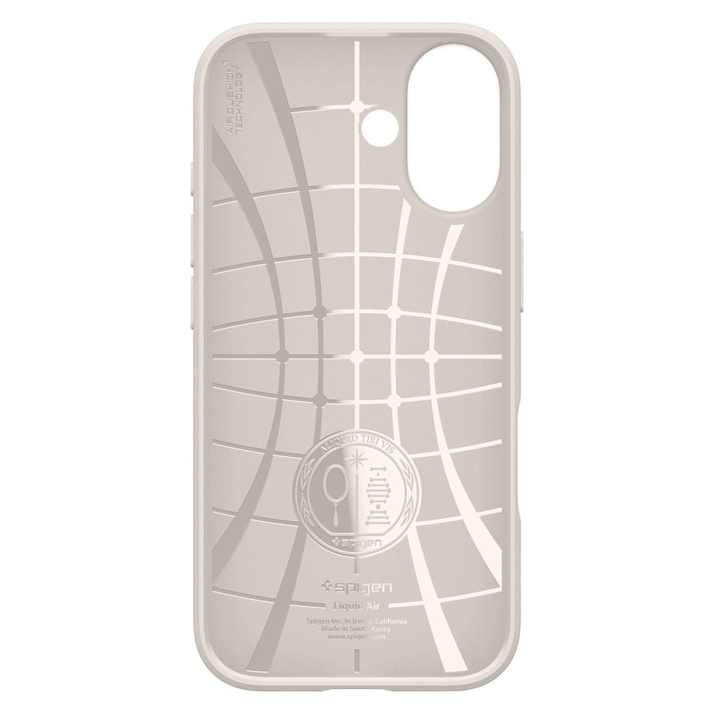 Pouzdro pro Apple iPhone 17, Spigen, Liquid Air, Bežové ACS10372