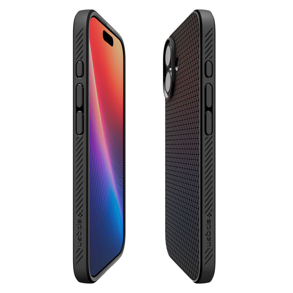Pouzdro pro Apple iPhone 17, Spigen, Liquid Air, Matně černé ACS10369
