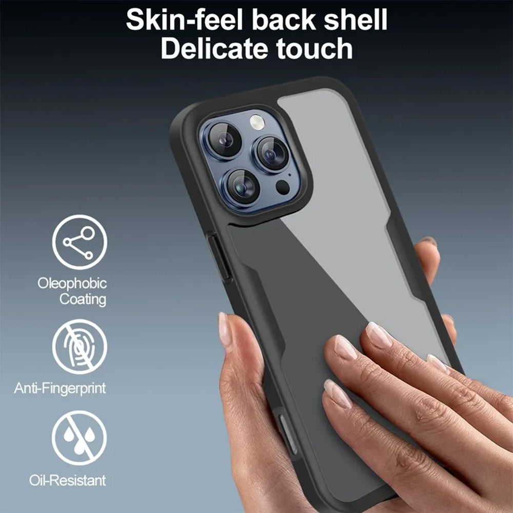 Case for Apple iPhone 17, Techsuit, ColorVerse 360, Black