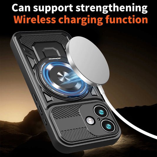 Case for Apple iPhone 17, Techsuit, RuggedCam, Gray