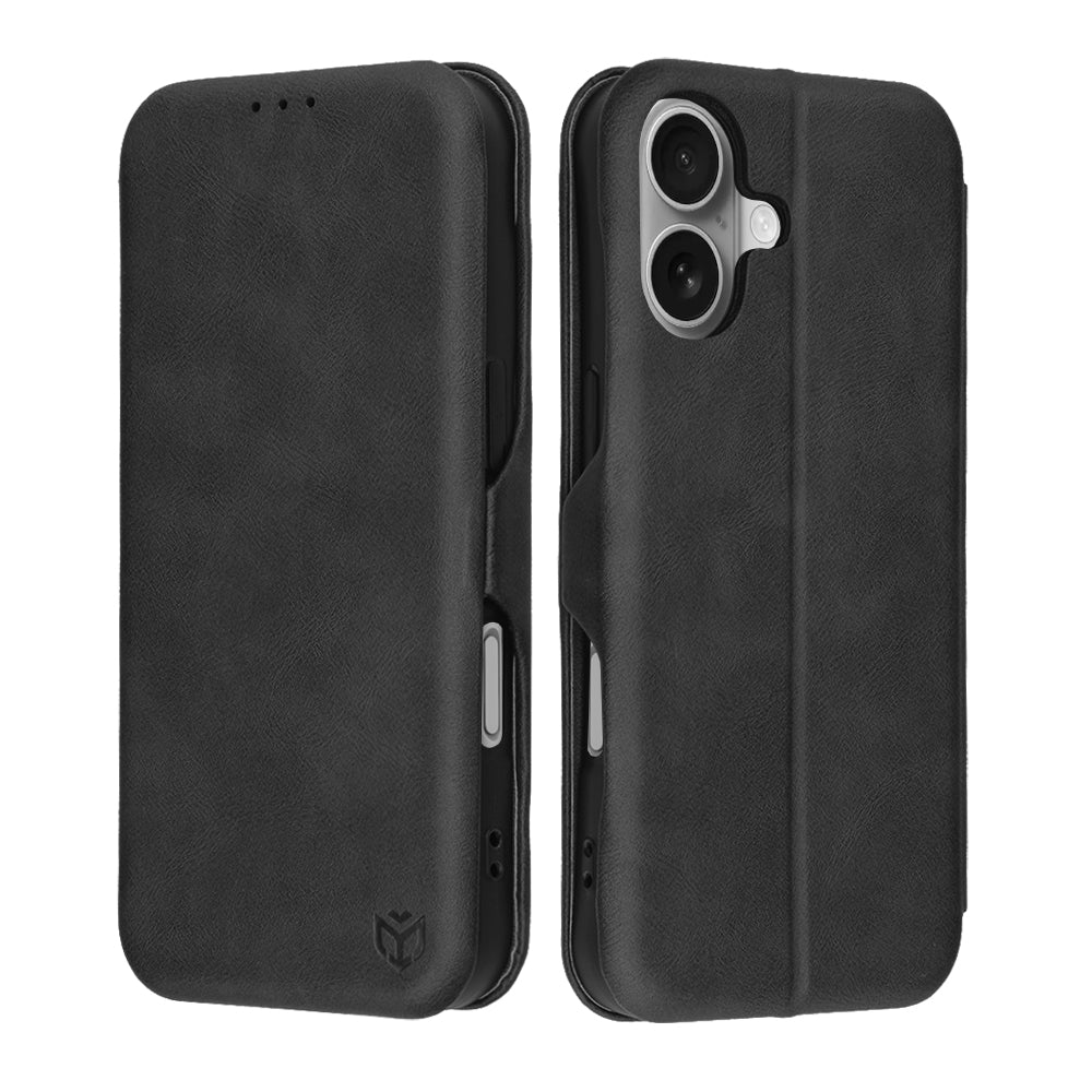 Pouzdro pro Apple iPhone 17, Techsuit, Safe Wallet Plus, Černá