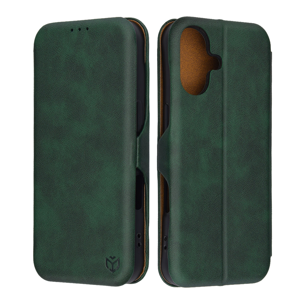 Pouzdro pro Apple iPhone 17, Techsuit, Safe Wallet Plus, Zelená