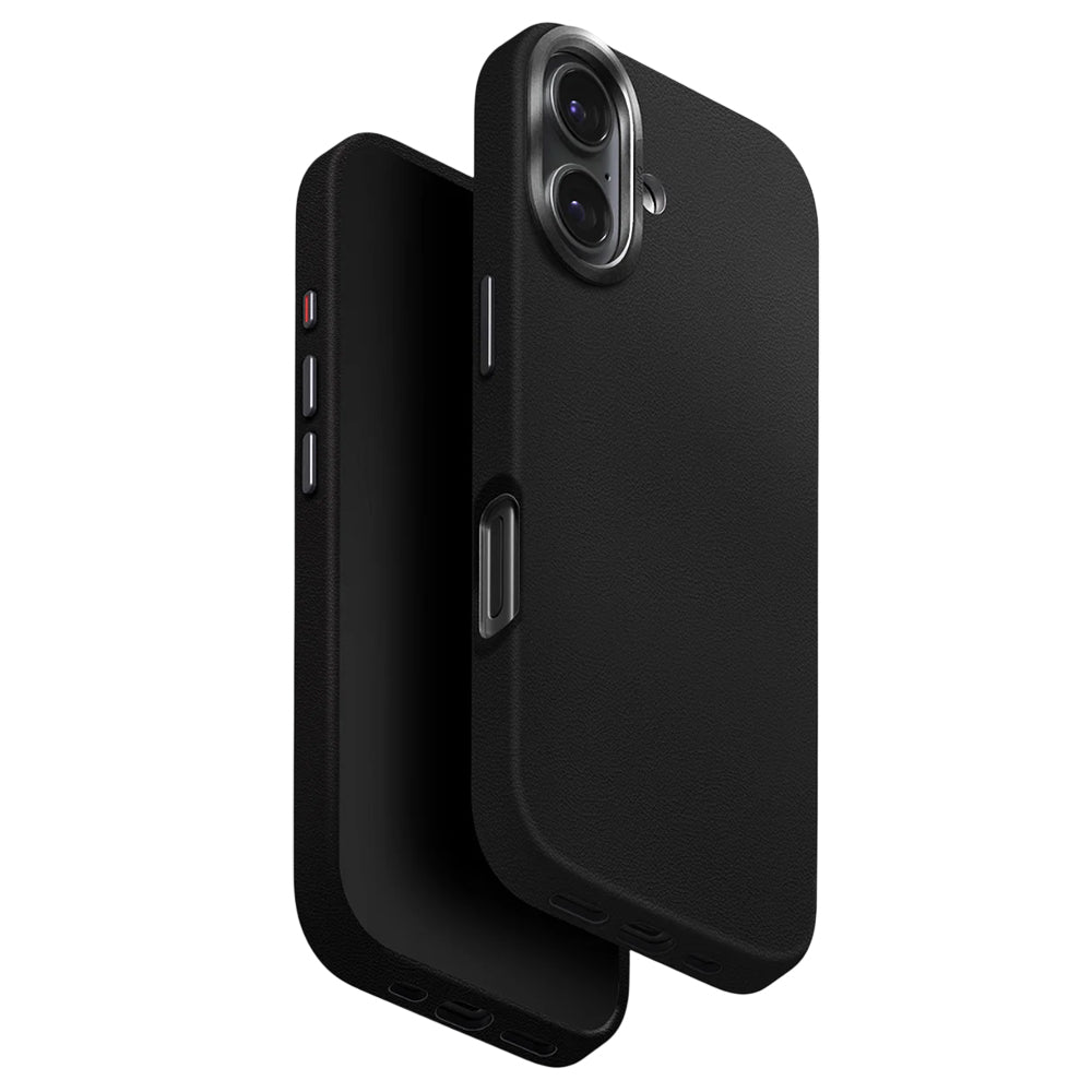 Pouzdro pro Apple iPhone 17, UNIQ, Lyden Leatherette, Černé