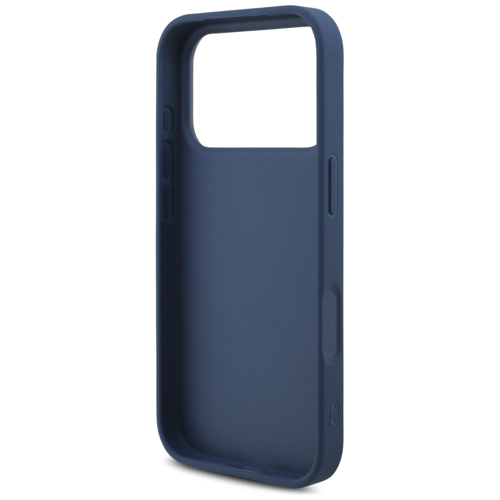 Pouzdro pro Apple iPhone 18 Pro / 17 Pro, Guess, 4G Big Logo, Modré