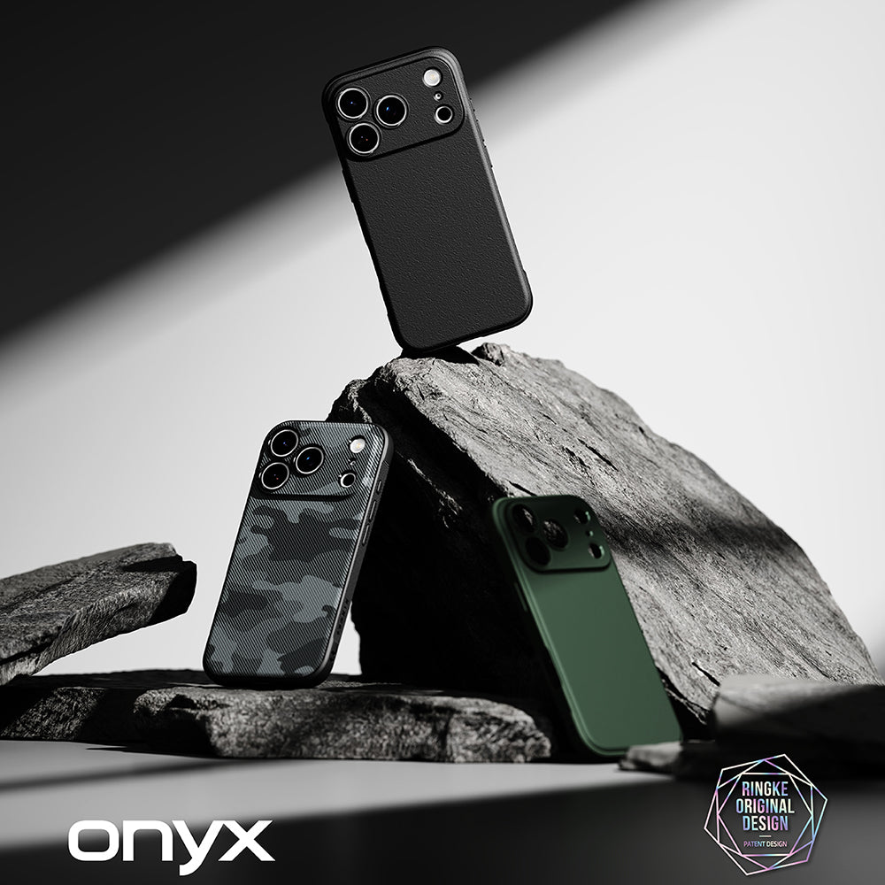 Pouzdro pro Apple iPhone 18 Pro / 17 Pro, Ringke, Onyx, Tmavě zelené