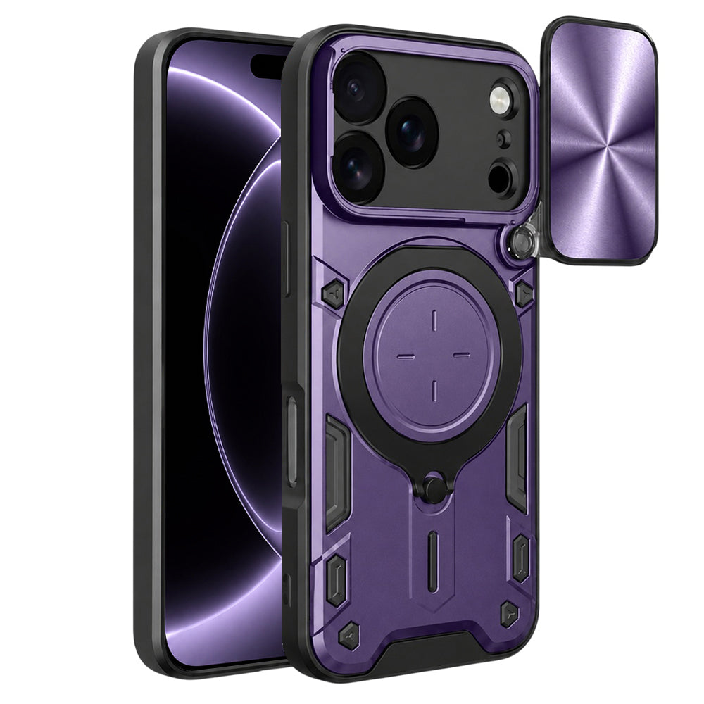 Pouzdro pro Apple iPhone 18 Pro / 17 Pro, Techsuit, CamGuard Pro, Fialové