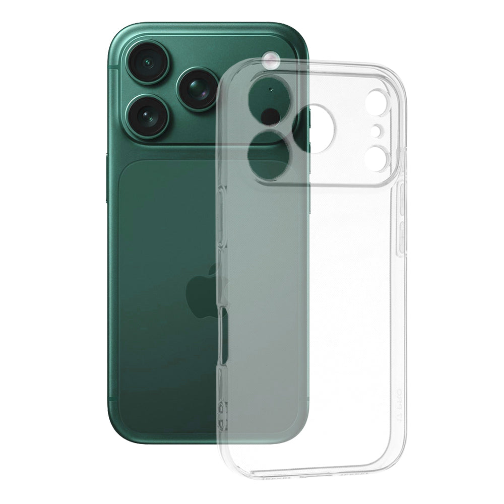 Pouzdro pro Apple iPhone 18 Pro / 17 Pro, Techsuit, Průhledné, Transparentní