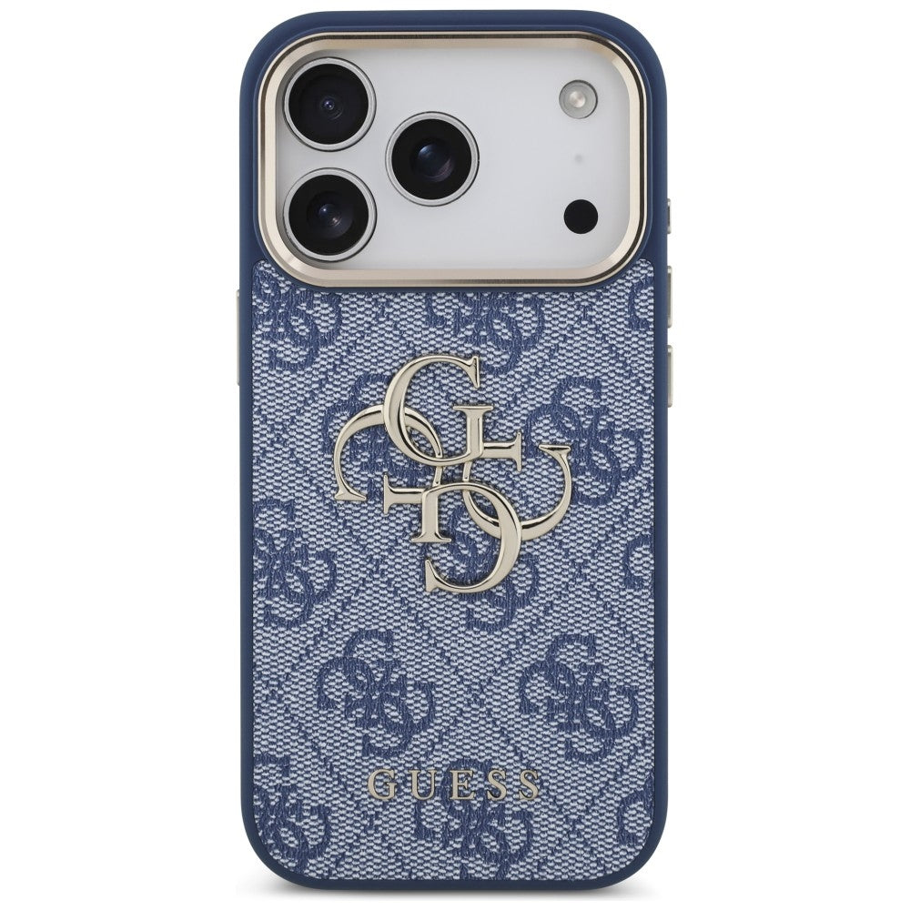 Pouzdro pro Apple iPhone 18 Pro Max / 17 Pro Max, Guess, 4G Big Classic Logo, Modré