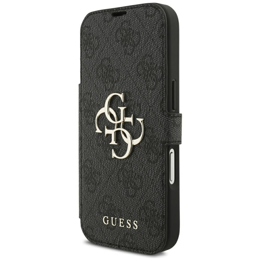Pouzdro pro Apple iPhone 18 Pro Max / 17 Pro Max, Guess, 4G Metal Logo, Černé