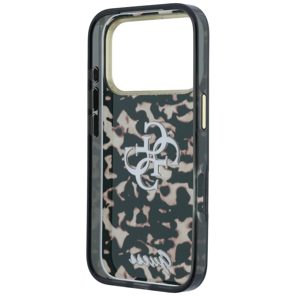 Pouzdro pro Apple iPhone 18 Pro Max / 17 Pro Max, Guess, IML 4G Metal Script, Hnědá