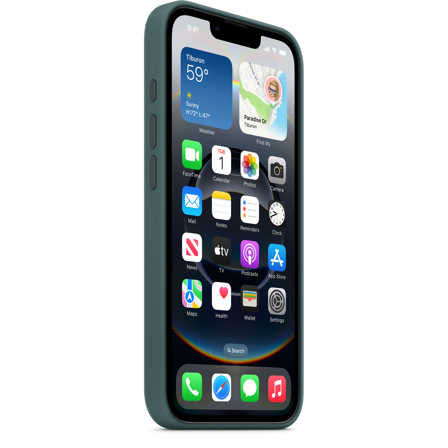 Pouzdro pro Apple iPhone 16e, zelené MD3X4ZM/A