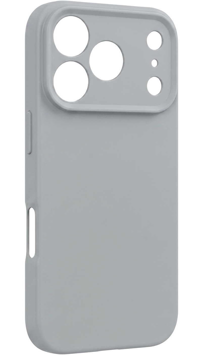 Pouzdro pro Apple iPhone 17 Pro Max, OEM, silikon, šedé