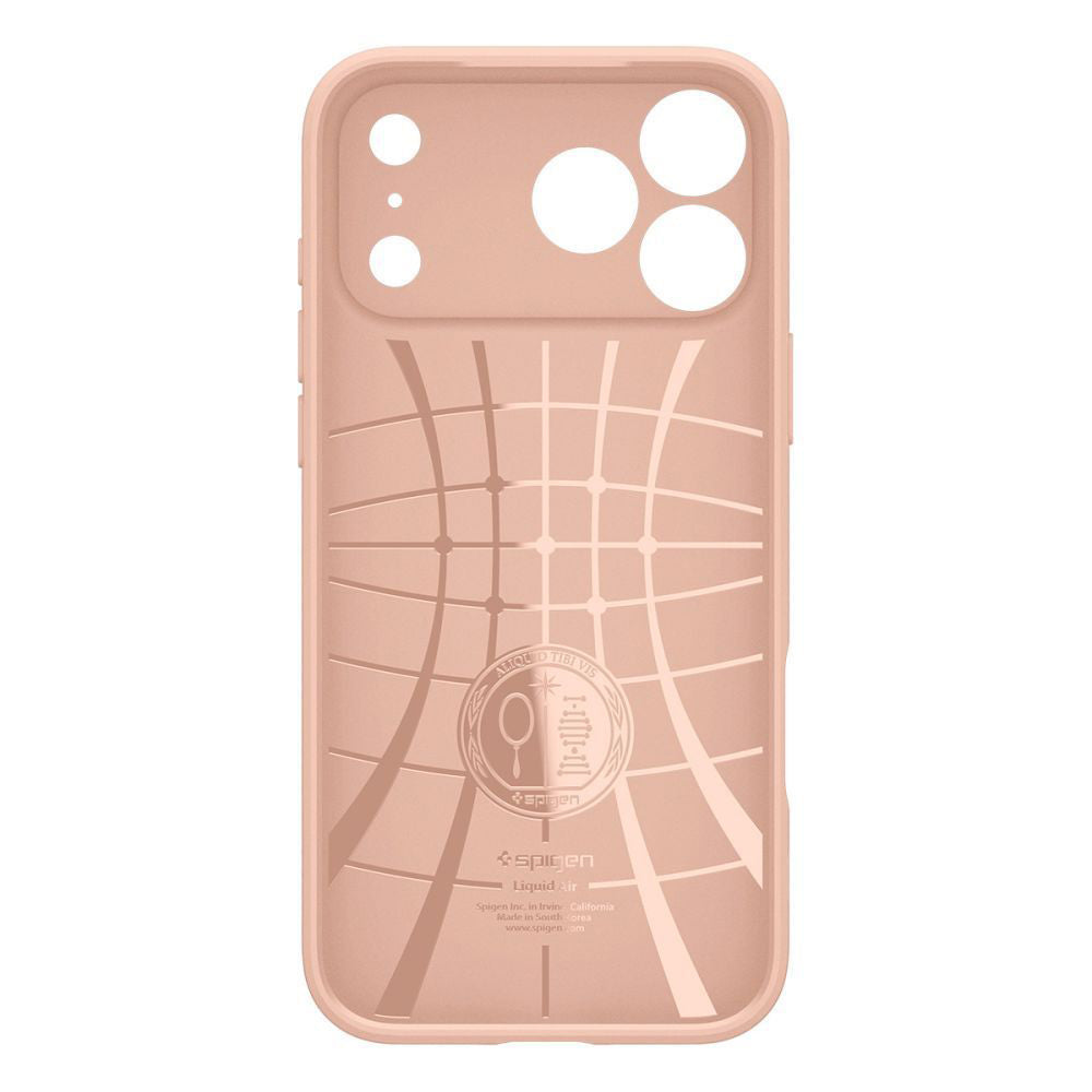 Pouzdro pro Apple iPhone 18 Pro Max / 17 Pro Max, Spigen, Liquid Air, Růžové ACS12115