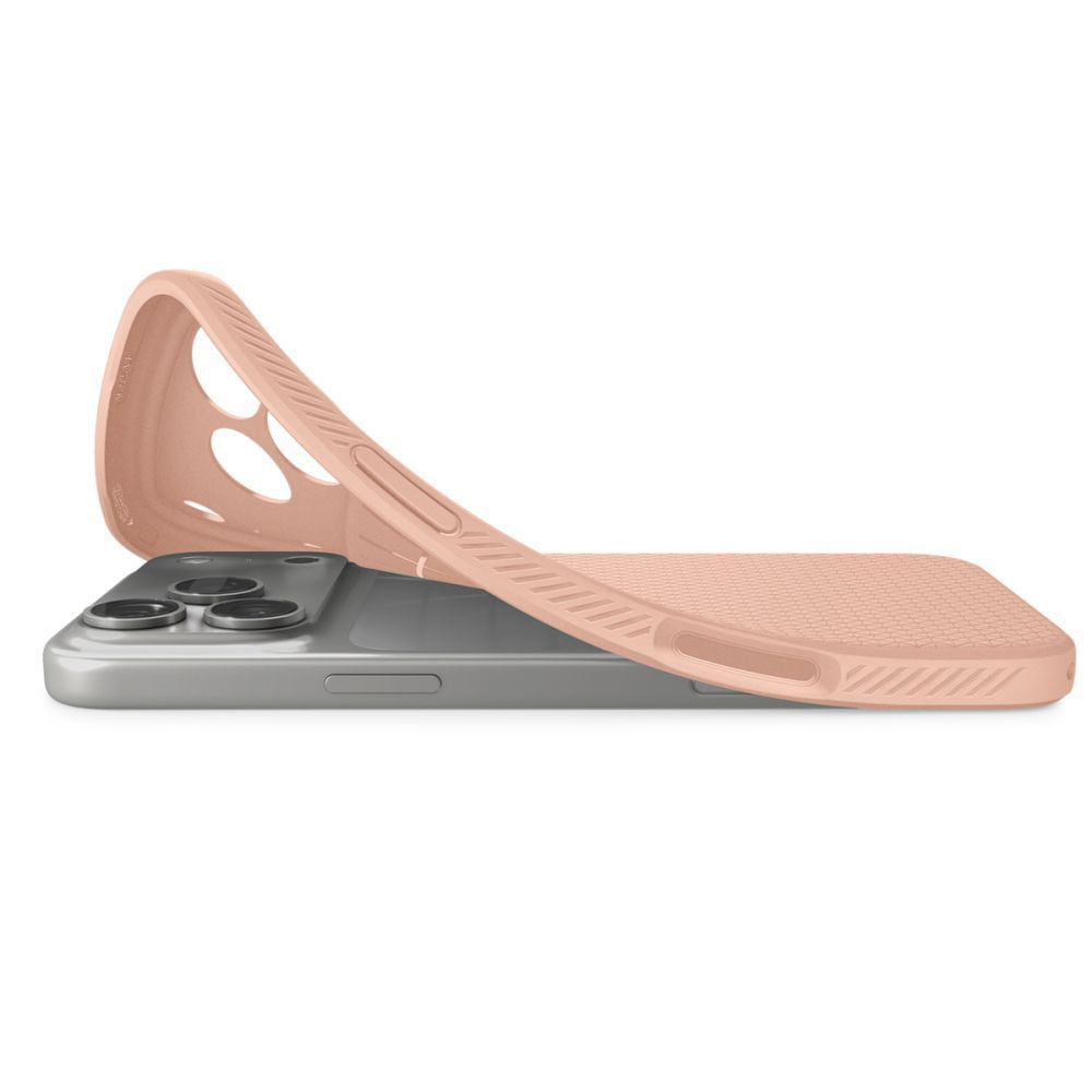 Pouzdro pro Apple iPhone 18 Pro Max / 17 Pro Max, Spigen, Liquid Air, Růžové ACS12115