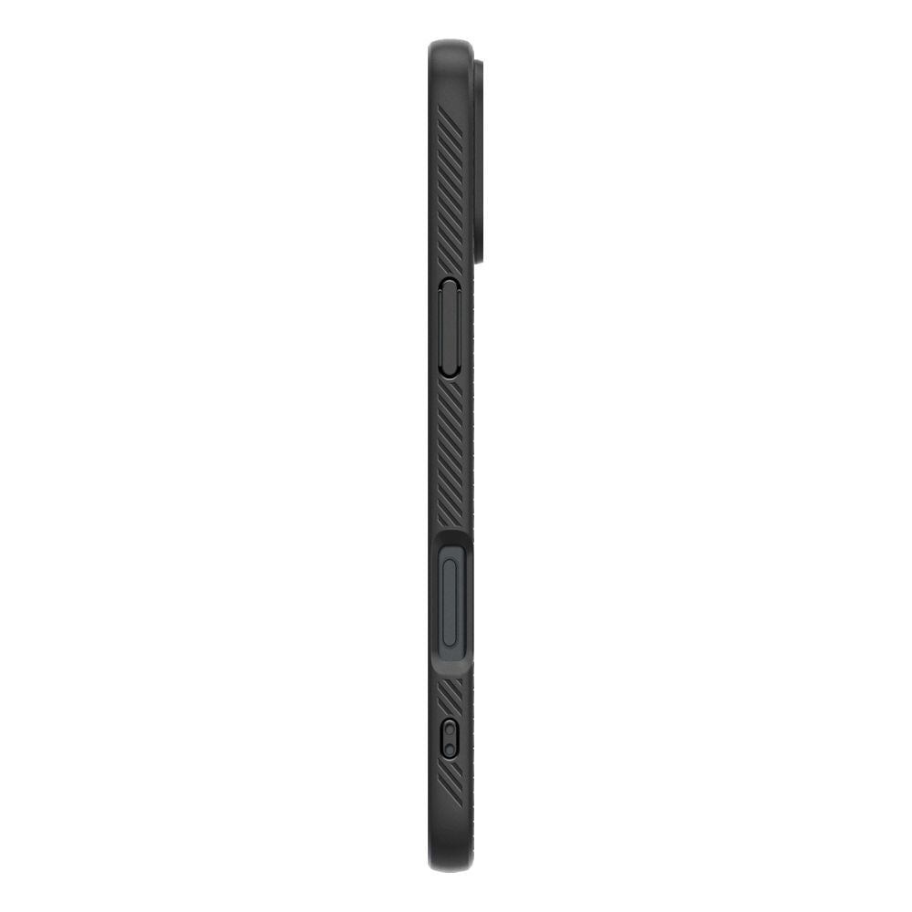 Pouzdro pro Apple iPhone 16, Spigen, Liquid Air, Matně černé ACS08194