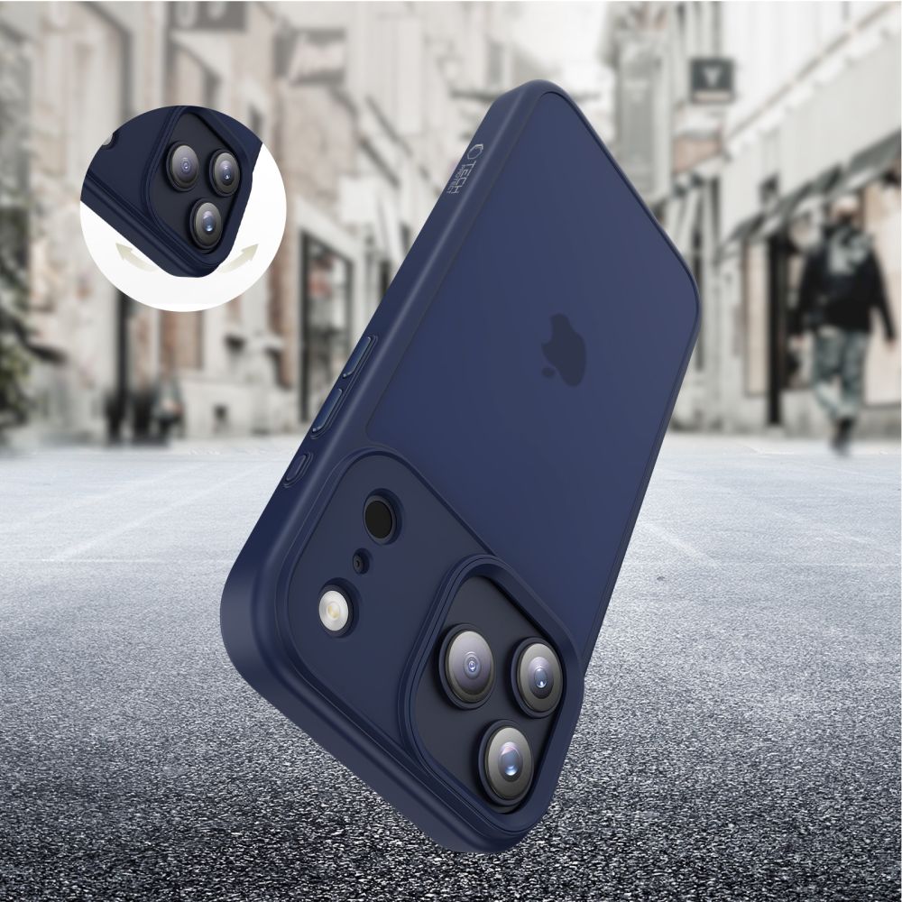 Pouzdro pro Apple iPhone 17 Pro, Tech-Protect, Magmat, Matně námořnická modř
