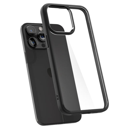 Pouzdro pro Apple iPhone 15 Pro, Spigen, Ultra Hybrid, Matná černá ACS06713