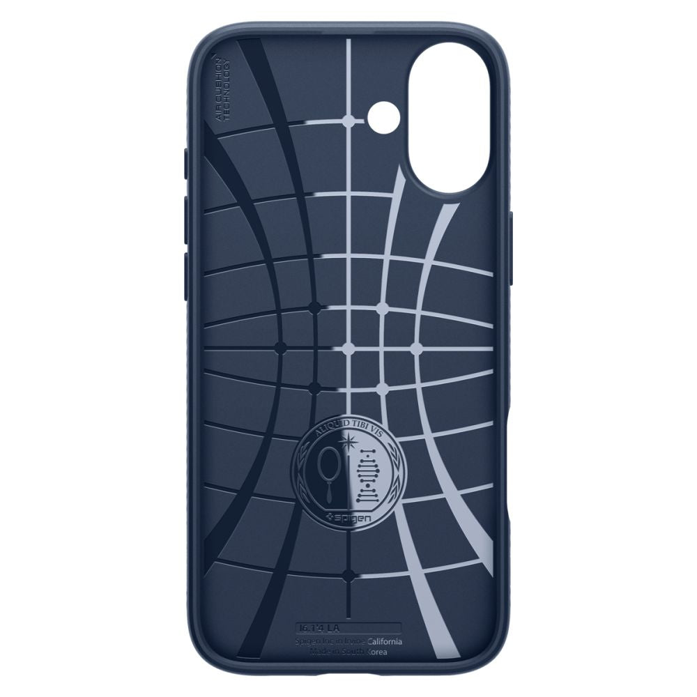 Pouzdro pro Apple iPhone 16, Spigen, Liquid Air, modré ACS08195