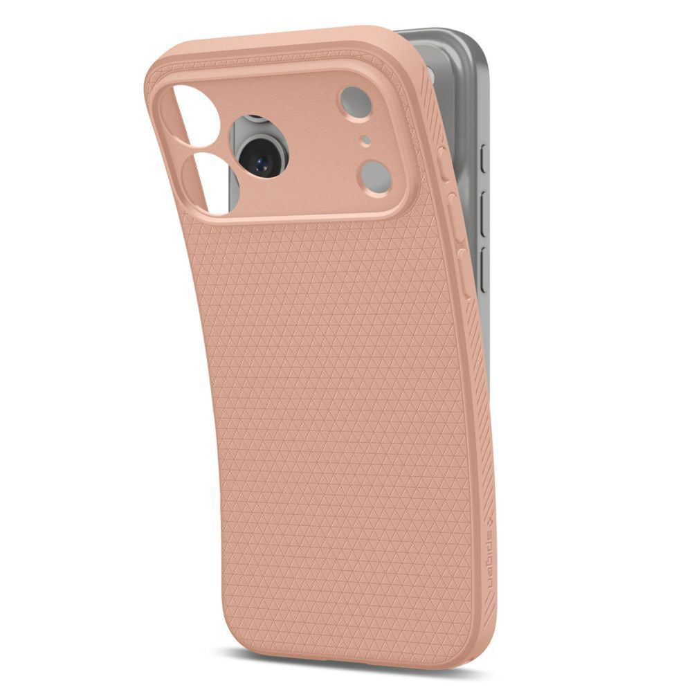 Pouzdro pro Apple iPhone 18 Pro Max / 17 Pro Max, Spigen, Liquid Air, Růžové ACS12115