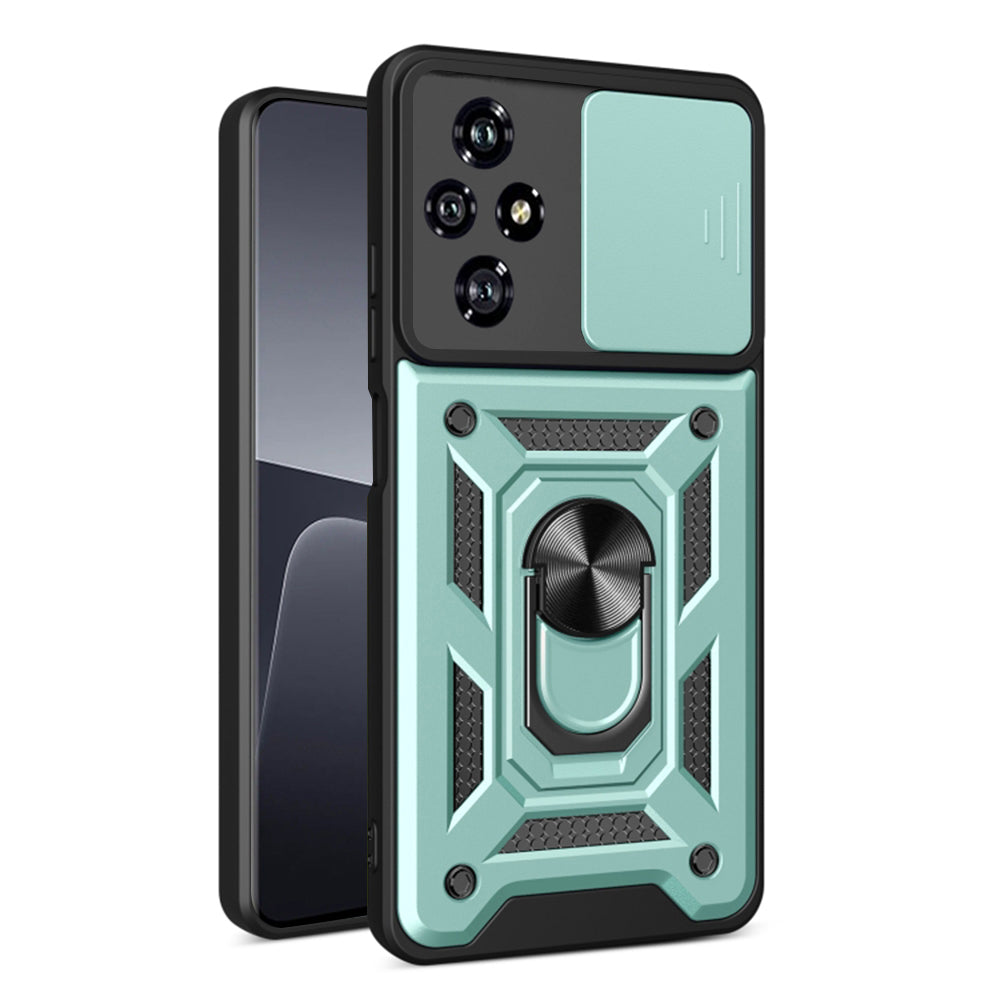 Pouzdro pro Honor 200, Techsuit, CamShield, Zelená