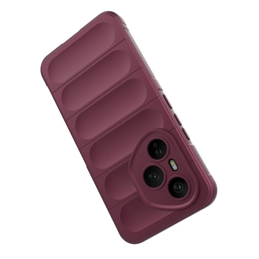 Pouzdro pro Honor 400 Pro, Techsuit, Magic Shield, Tmavě červená