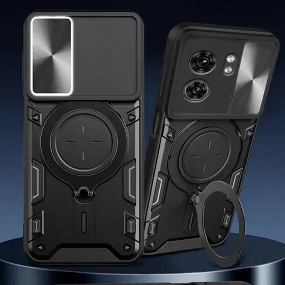 Pouzdro pro Honor 400 Smart 4G / X7d 4G / 400 Smart 5G, Techsuit, CamGuard Pro, Fialové