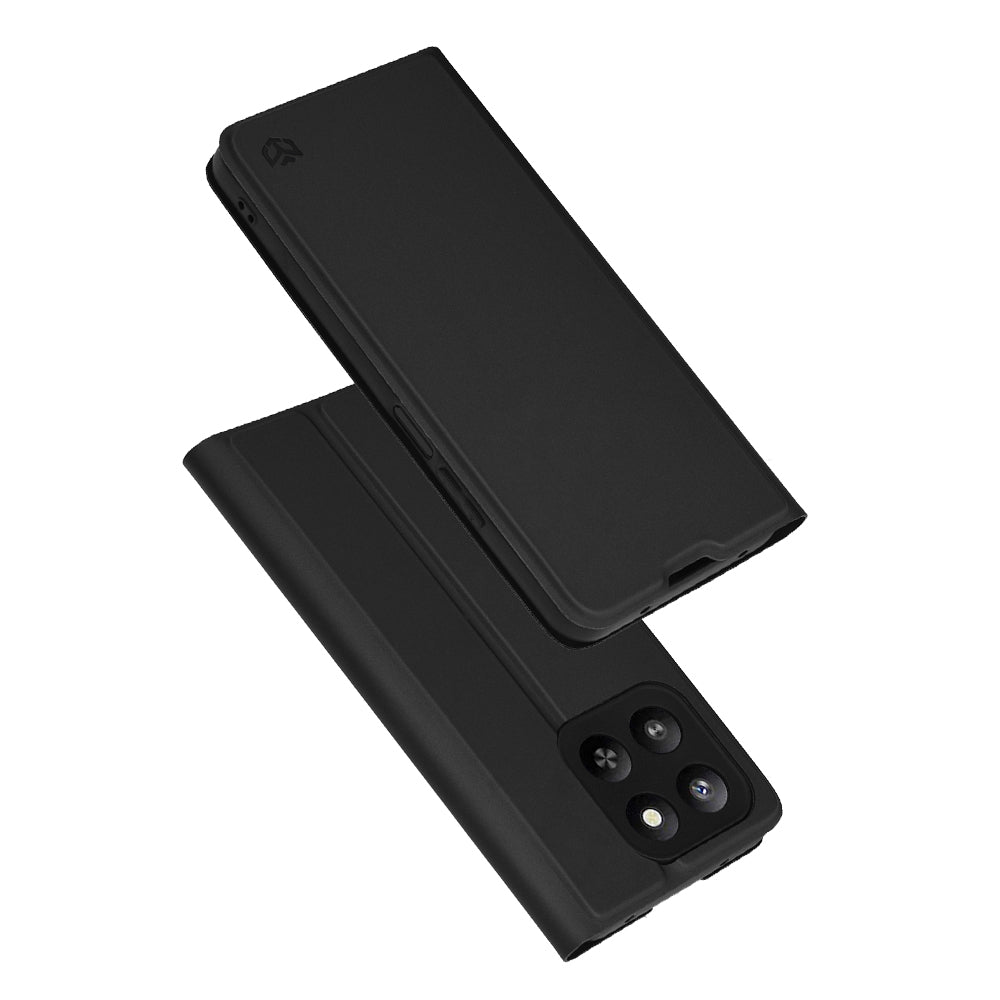 Pouzdro pro Honor 400 Smart 4G / X7d 4G / 400 Smart 5G, Techsuit, Magskin Book, Černá