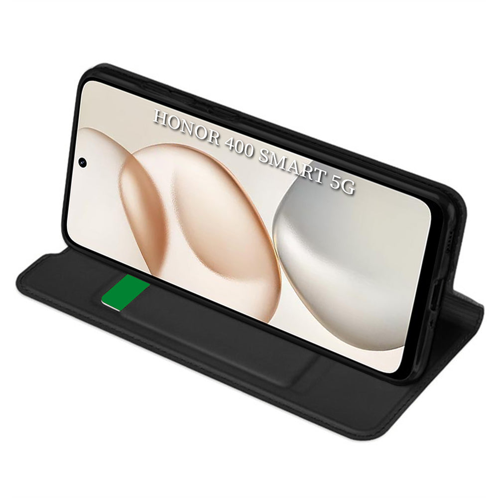Pouzdro pro Honor 400 Smart 4G / X7d 4G / 400 Smart 5G, Techsuit, Magskin Book, Černá