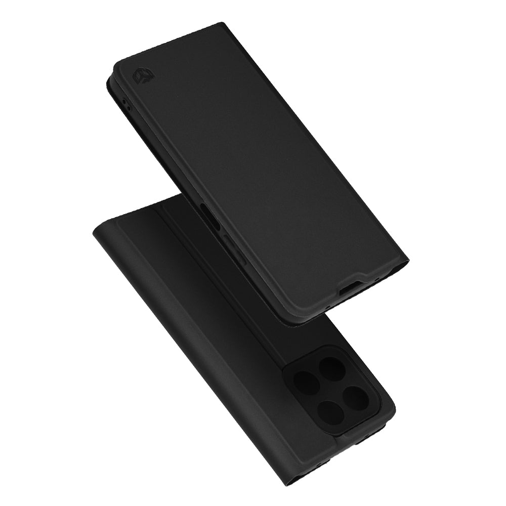 Pouzdro pro Honor 400 Smart 4G / X7d 4G / 400 Smart 5G, Techsuit, Magskin Book, Černá