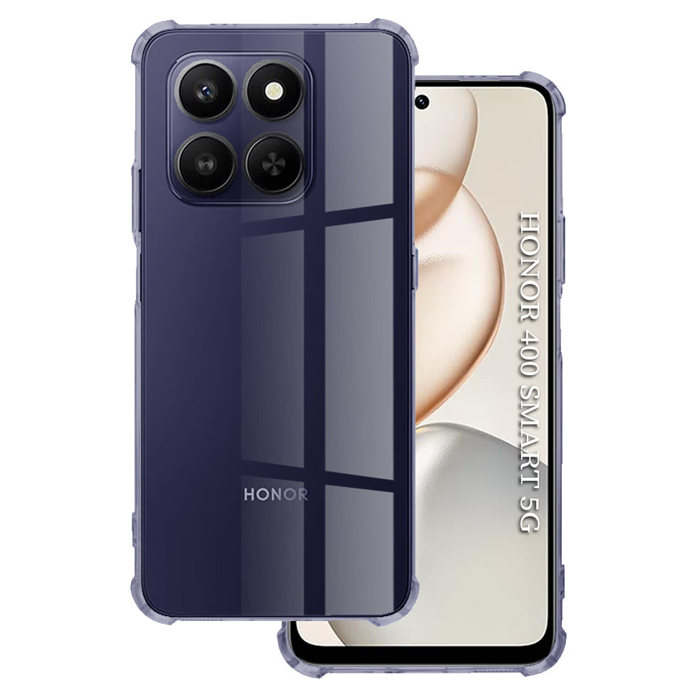 Pouzdro pro Honor 400 Smart 4G / X7d 4G / 400 Smart 5G, Techsuit, Shockproof Clear, Kouřové