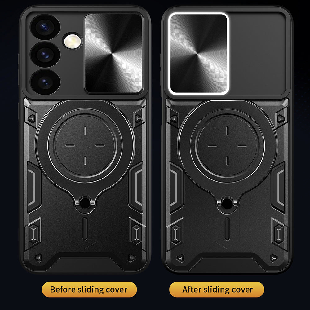 Pouzdro pro Honor 600 Lite, Techsuit, CamGuard Pro, Černá