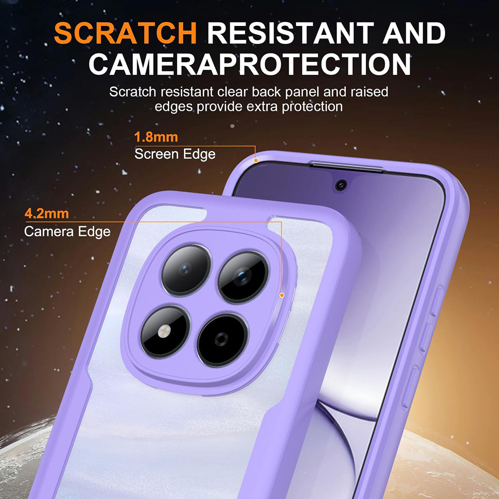 Pouzdro pro Honor 600 Lite, Techsuit, ColorVerse 360, Fialová