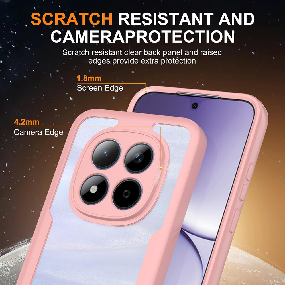 Pouzdro pro Honor 600 Lite, Techsuit, ColorVerse 360, Růžové