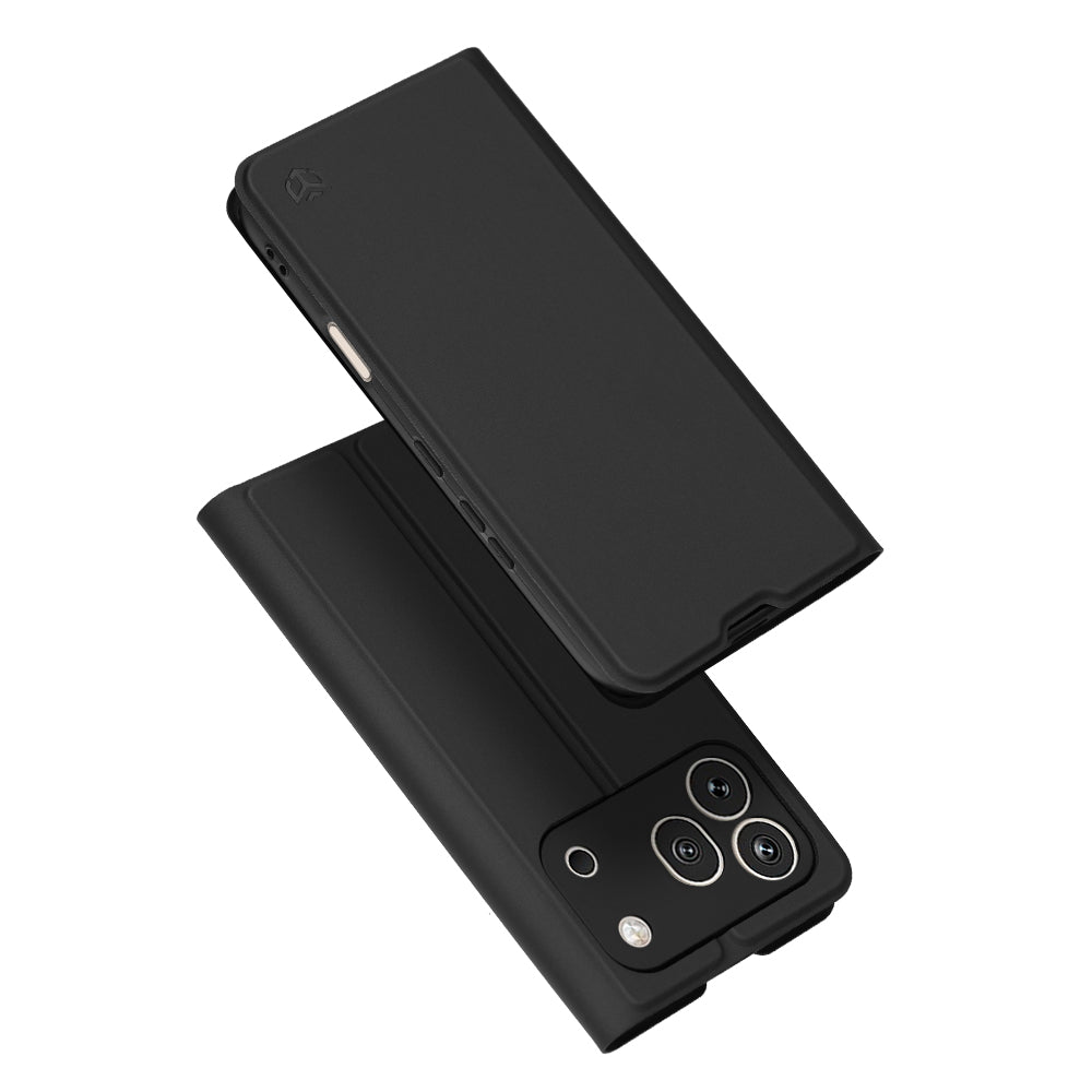 Pouzdro pro Honor 600 Pro, Techsuit, Magskin Book, černé