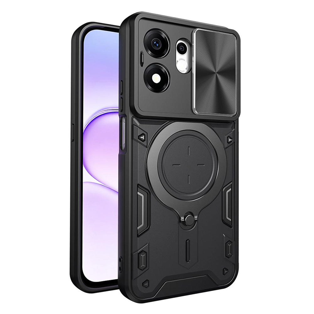 Pouzdro pro Honor 600 Smart, Techsuit, CamGuard Pro, Černé