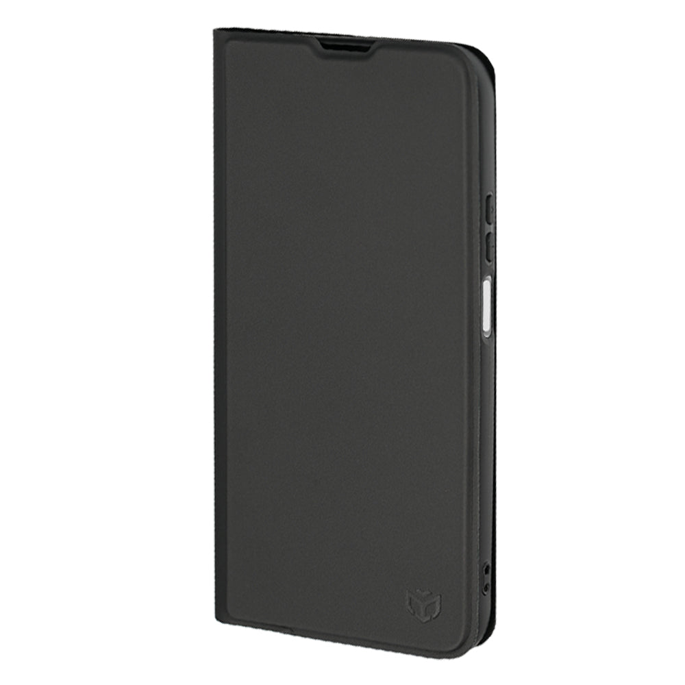 Pouzdro pro Honor 600 Smart, Techsuit, Magskin Book Long Blitz Cutout, Černé