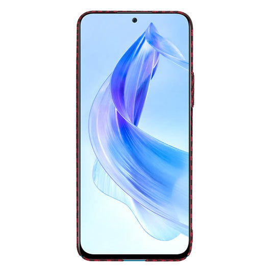 Pouzdro pro Honor 90 Lite, Techsuit, Carbonite FiberShell, červené