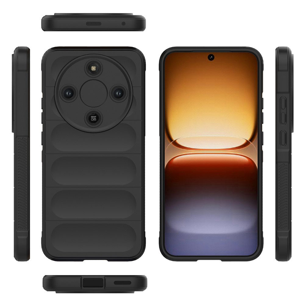 Pouzdro pro Honor Magic8 Lite, Techsuit, Magic Shield, Černá