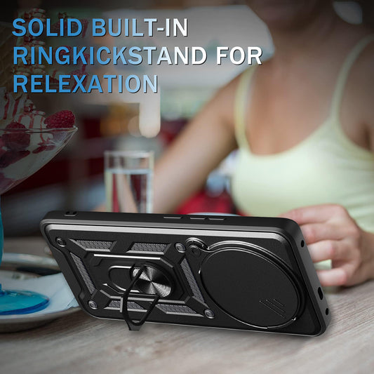 Pouzdro pro Honor Magic8 Pro, Techsuit, CamShield, Růžové Zlato