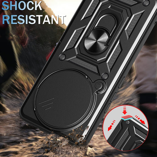 Pouzdro pro Honor Magic8 Pro, Techsuit, CamShield, Zelené