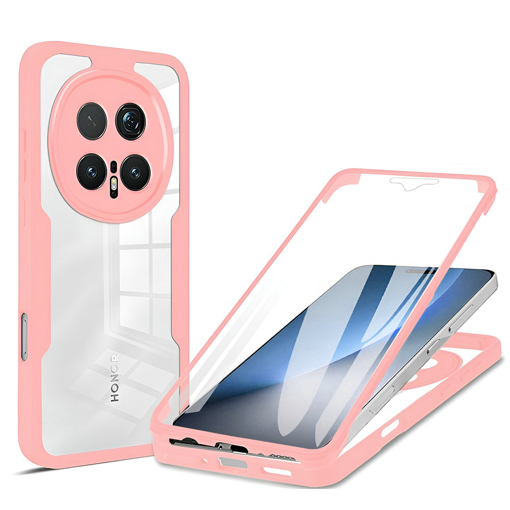 Pouzdro pro Honor Magic8 Pro, Techsuit, ColorVerse 360, Růžová