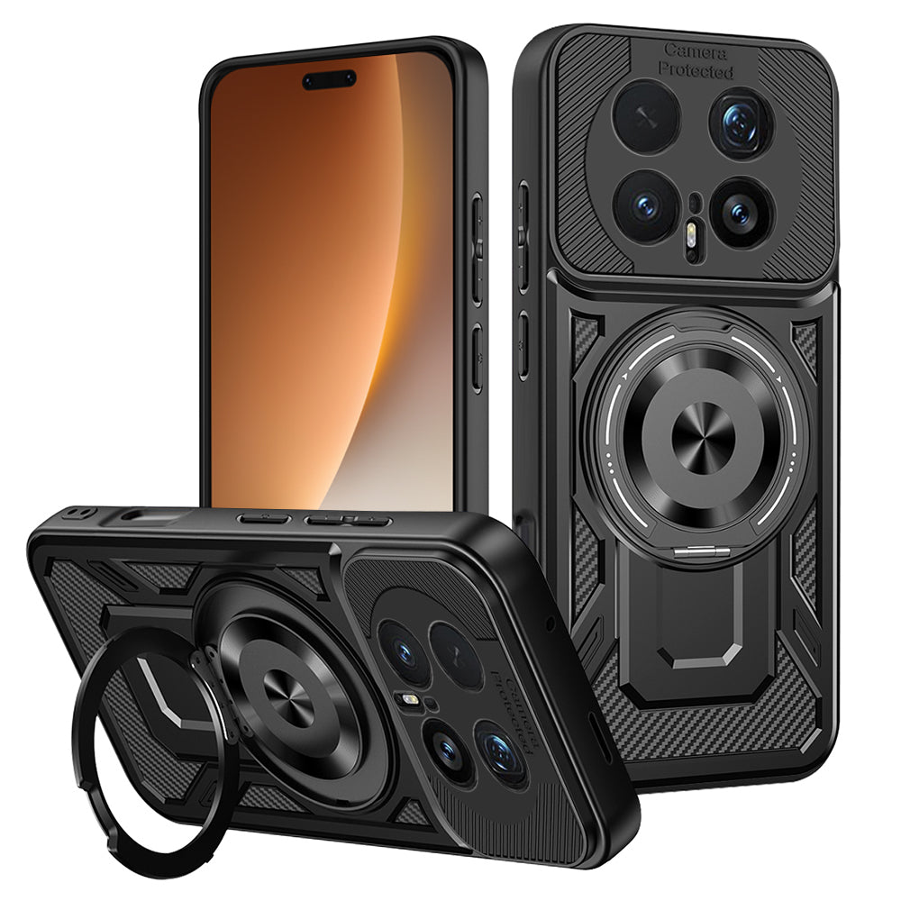Pouzdro pro Honor Magic8 Pro, Techsuit, RuggedCam, Černá