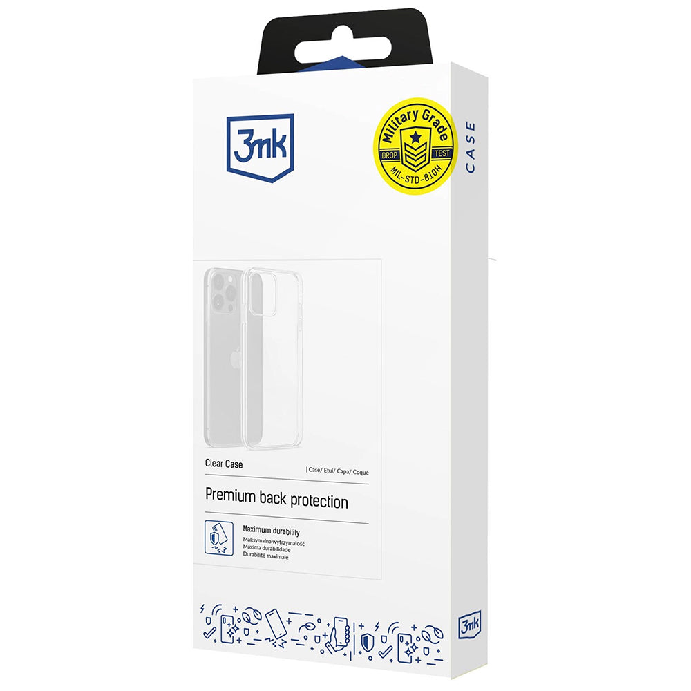 Pouzdro pro Honor X5c Plus, 3MK, Clear, Průhledné