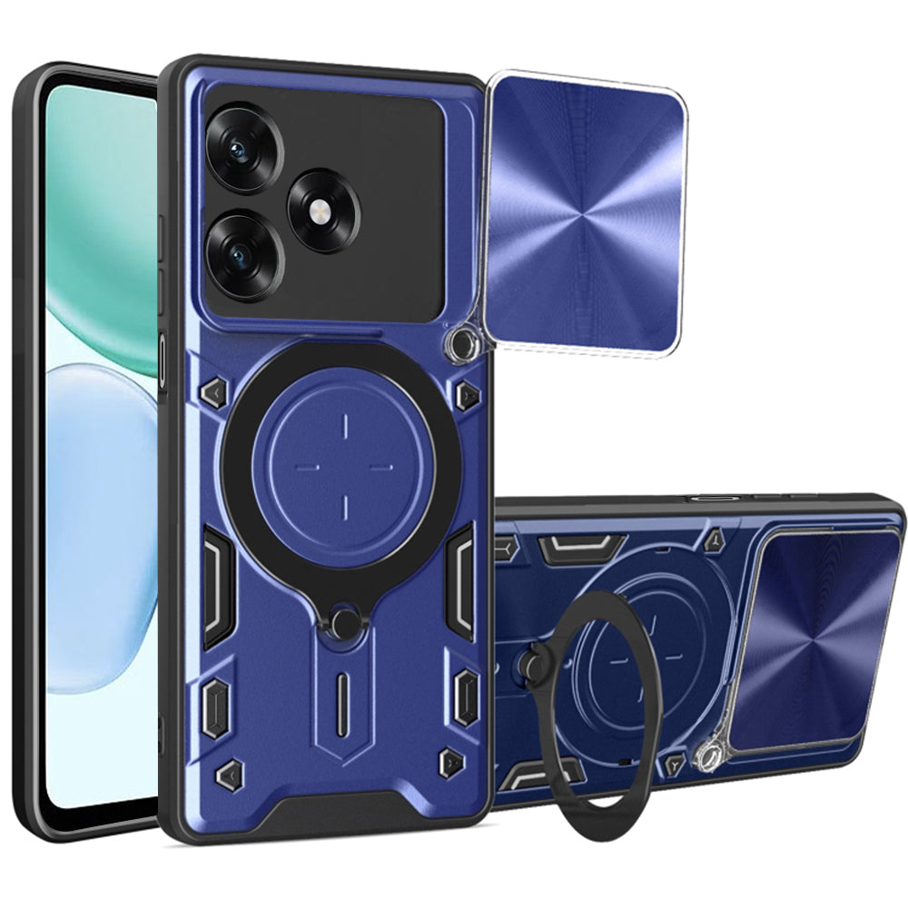Pouzdro pro Honor X5c Plus, Techsuit, CamGuard Pro, Modrá
