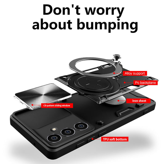 Pouzdro pro Honor X5c Plus, Techsuit, CamGuard Pro, Modrá