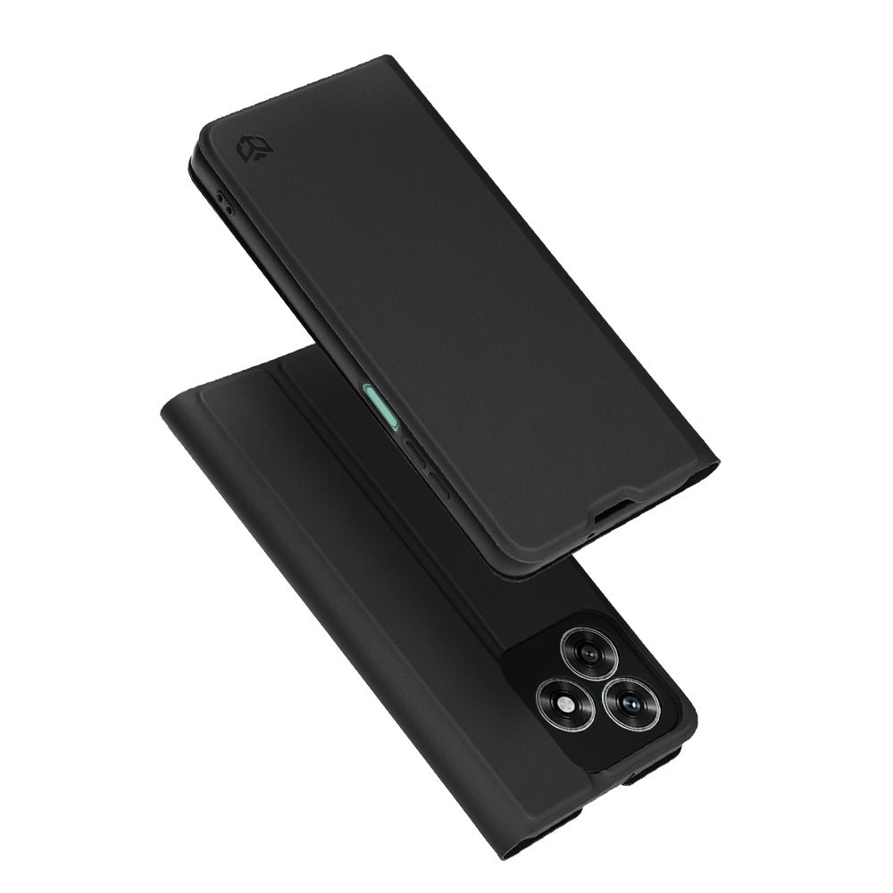 Pouzdro pro Honor X5c Plus, Techsuit, Magskin Book, Černá
