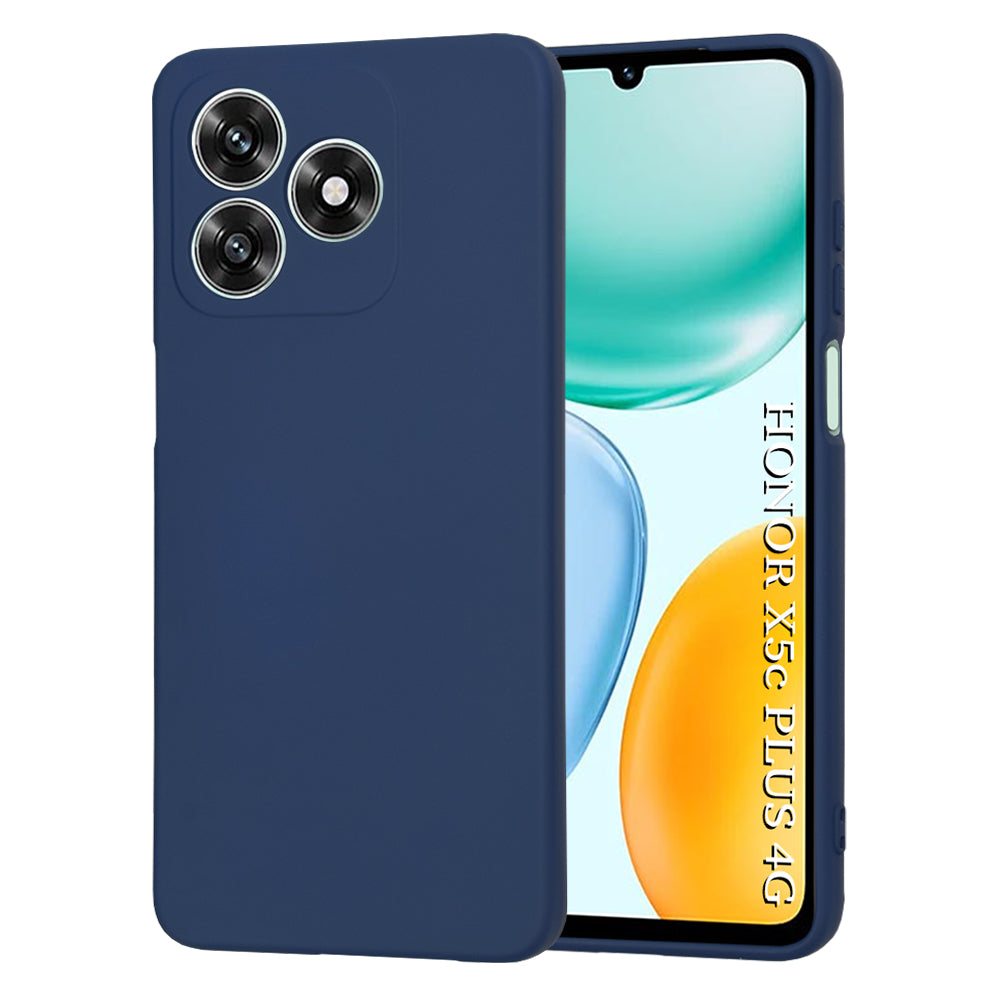 Case for Honor X5c Plus, Techsuit, SoftFlex, Navy Blue