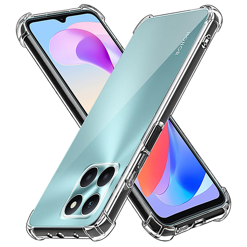 Pouzdro pro Honor X6a, Techsuit, Shockproof Clear, Transparentní