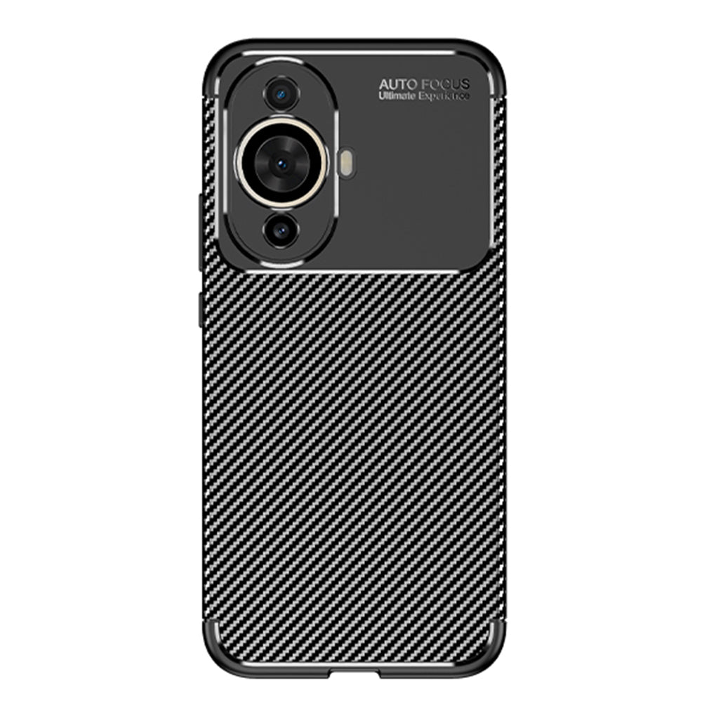 Pouzdro pro Huawei nova 12s / nova 11, Techsuit, CarbonFiber, Černá